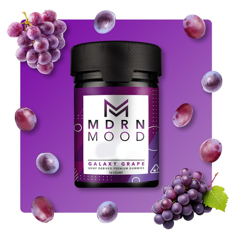 MDRN MOOD Galaxy Grape Edibles