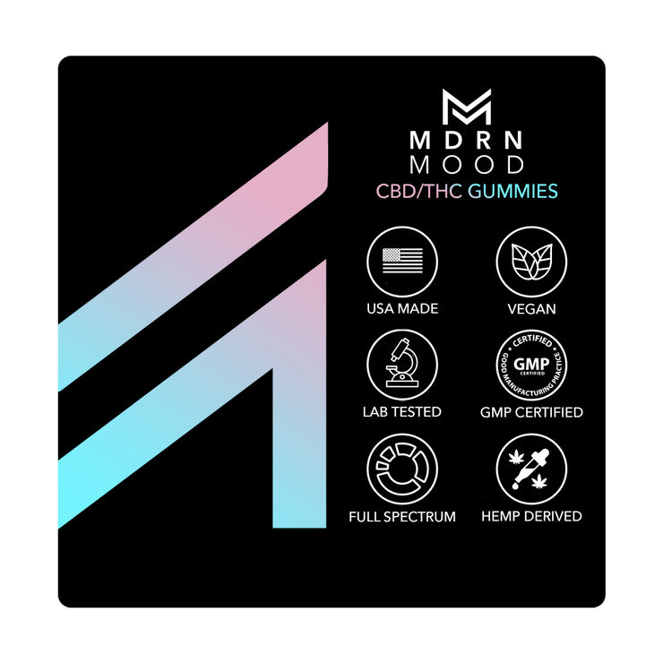 MDRN MOOD CBD THC Gummies 3-Pack | Mixed Variety (18ct)