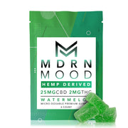 MDRN MOOD Watermelon Gummies - 25mg CBD / 2mg THC (6ct)