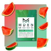Watermelon - 25mg CBD / 2mg THC (6ct)