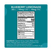 Blueberry Lemonade Gummies Supplement facts
