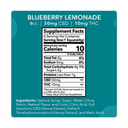 MDRN MOOD Blueberry Lemonade Gummies - 50mg CBD / 10mg THC (6ct)